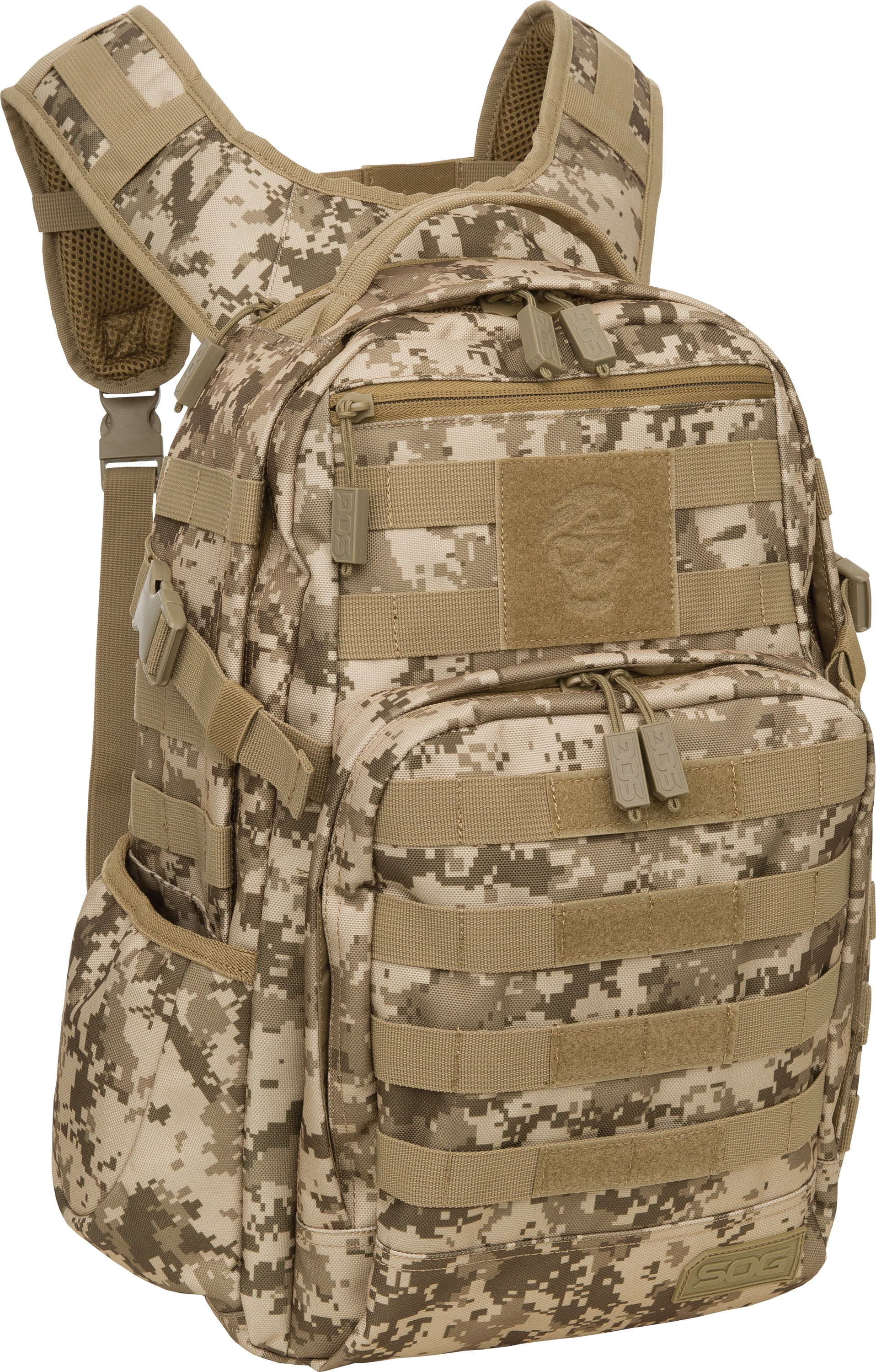 SOG Ninja Tactical Day Pack 24.2 L Unisex Backpack , Digital Camo