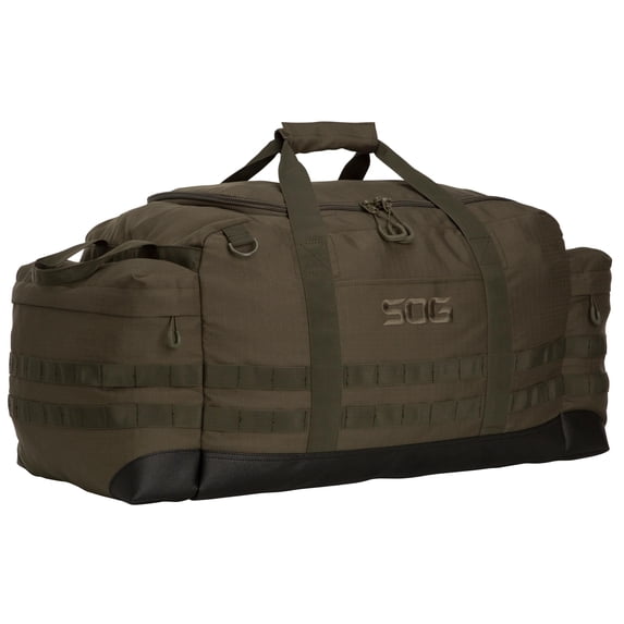 SOG Outbound Duffel Backpack with Adjustable Straps, 93.5L, Green
