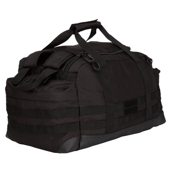 SOG Outbound Sports Duffel Bag 54L with Adjustable Straps and Travel Pouch, Black