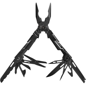 SOG PowerPint Mini Multi-Tool 18 Lightweight Specialty Utility Tools -Black