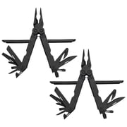 SOG Powerlock Stainless Steel V Cutter Multi Tool Pliers, Black 2 Pack