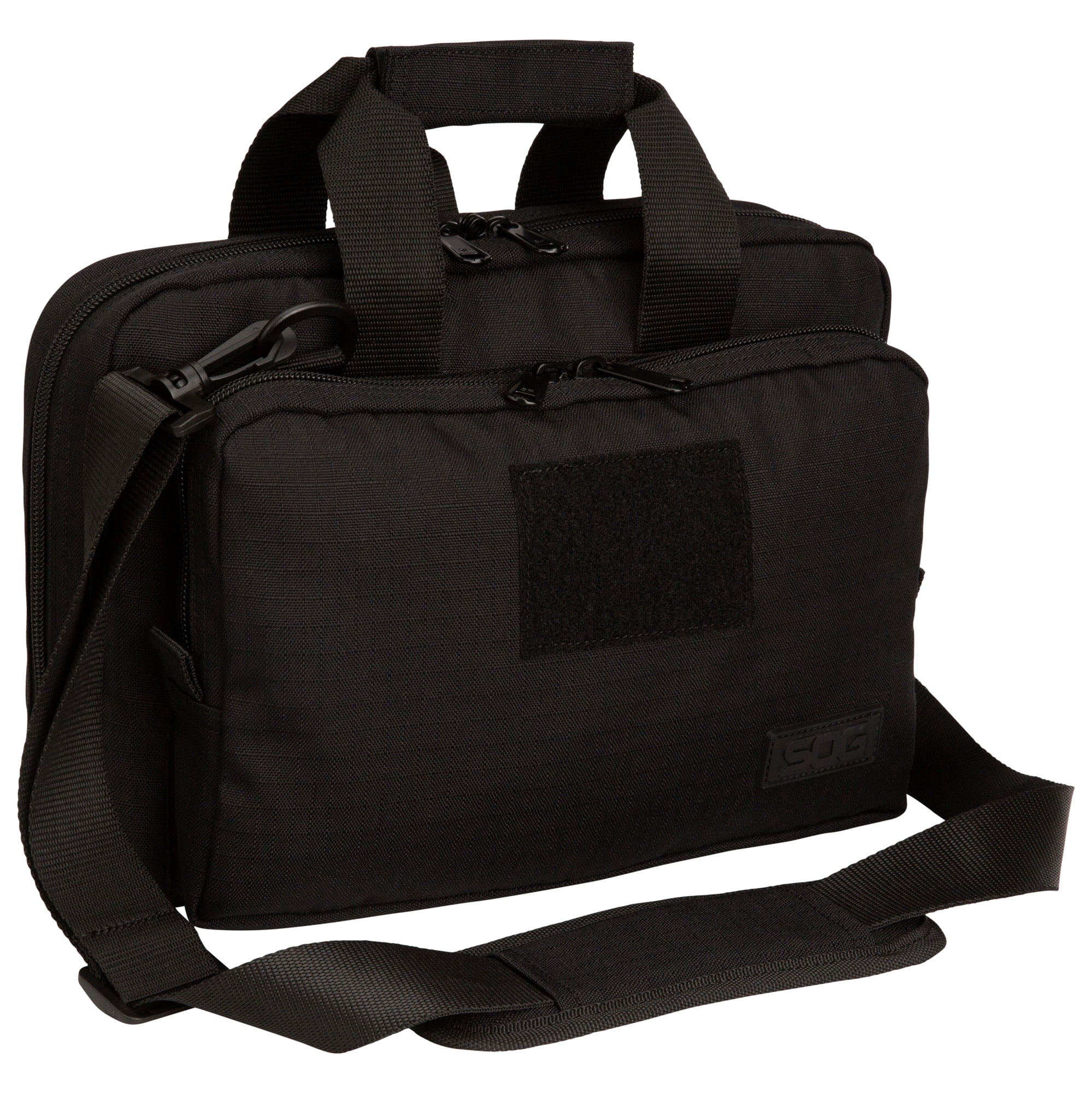 SOG Shooters Bag, Pistol Gun Case, Polyester, Black