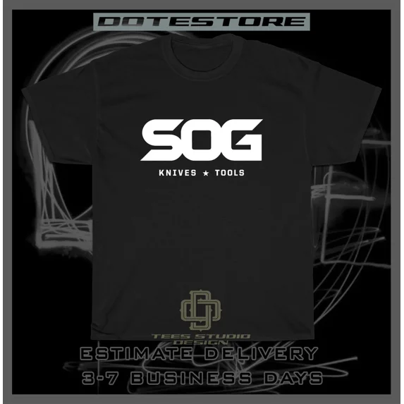 SOG Specialty Knives & Tools Logo Men's T-Shirt American Tee Shirt