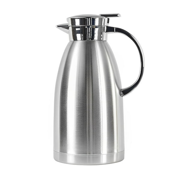 SOGA 0.61 gal Stainless Steel Insulated Vacuum Flask Safe for Hot and Cold Drinks, Thermal Water and Coffee Jug