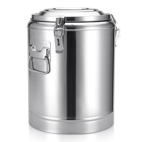 SOGA 35L Stainless Steel Insulated Stock Pot  Hot & Cold Beverage Container for Tea, Coffee, Soup, Catering, and Home Kitchen Use