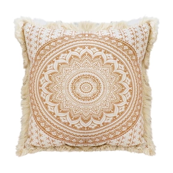 SOGA 19.7 in Moon Pattern Cotton Throw Pillow  Decorative Cushion for Couch & Bed
