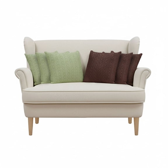 SOGA 6PC 45cm Cable Knit Fresh & Luxury Pillowcase Set Knitted Cushion Covers for Sofa & Bedroom