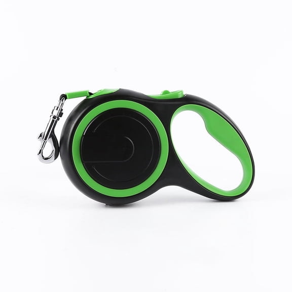 SOGA Comfort Retractable Dog or Cat Leash, 16 Ft, For pets up to 25 Lbs - Green