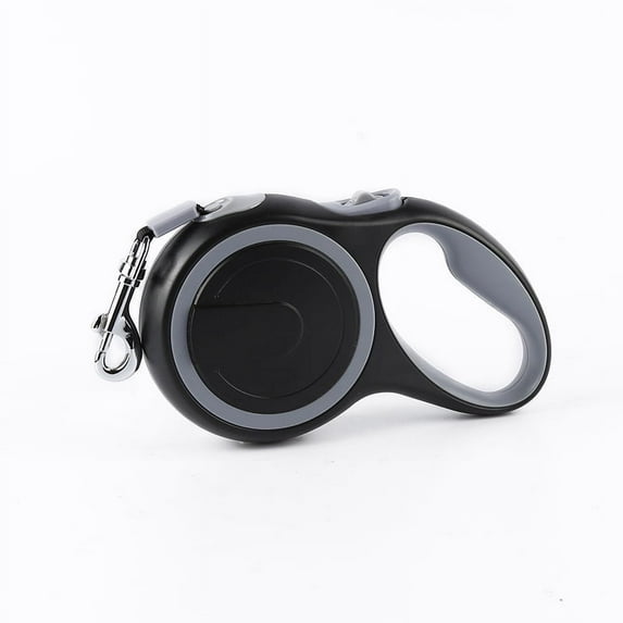 SOGA Comfort Retractable Tiny Dog or Cat Leash, 16 Ft, For pets up to 0-20 Lbs - Grey