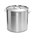 thumbnail image 1 of SOGA 3.17 gal Stainless Steel Stock Pot – Heavy Duty 18/10 Cookware for Soup & Stew, 1 of 8