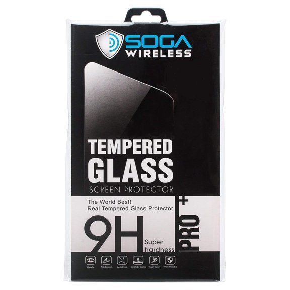 SOGA Temper Glass Compatible for Samsung Galaxy J2 Core 2018 Tempered Glass HD Screen Protector Guard (Full Coverage Protection) (Case Friendly Version) Black