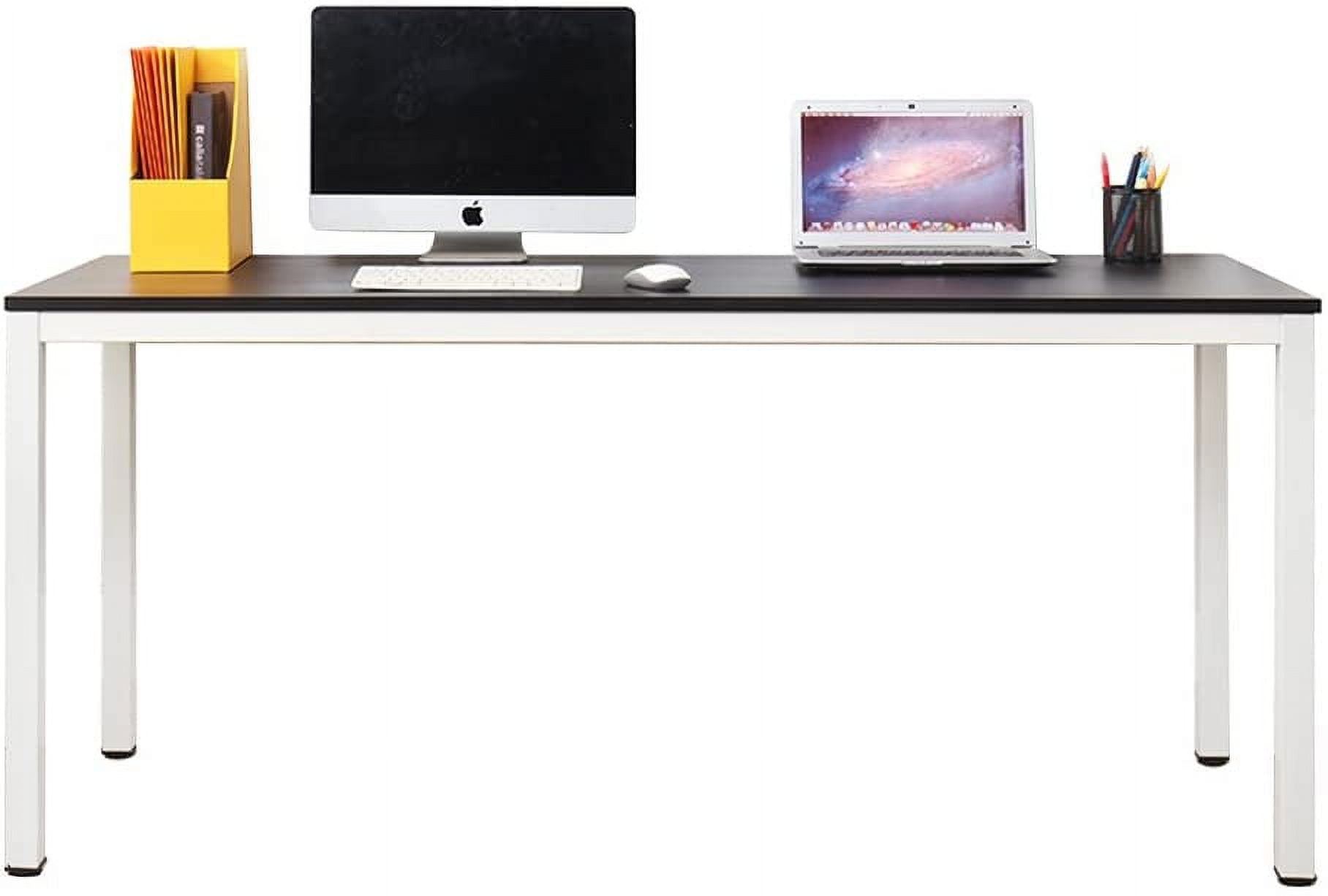 SOGES 63 in Gaming Desk Computer Desk Workstation Office Desk, Black