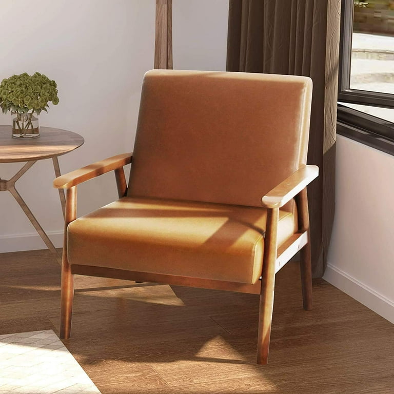 SOGES Mid Century Accent Chairs for Living Room 27inch Wide Single