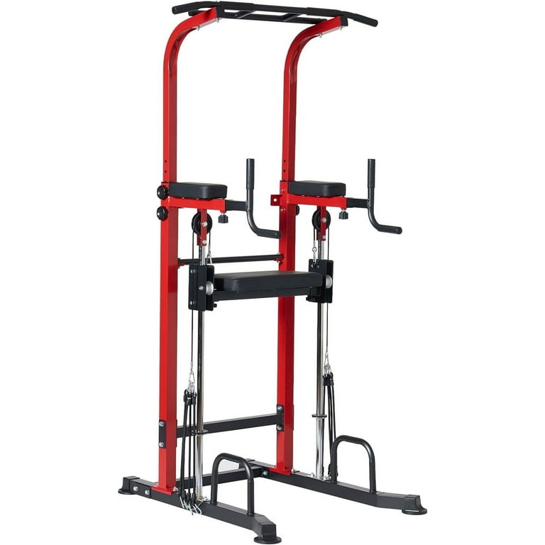 Soges Adjustable Power Tower, Pull Up Bar Station, Home Gym
