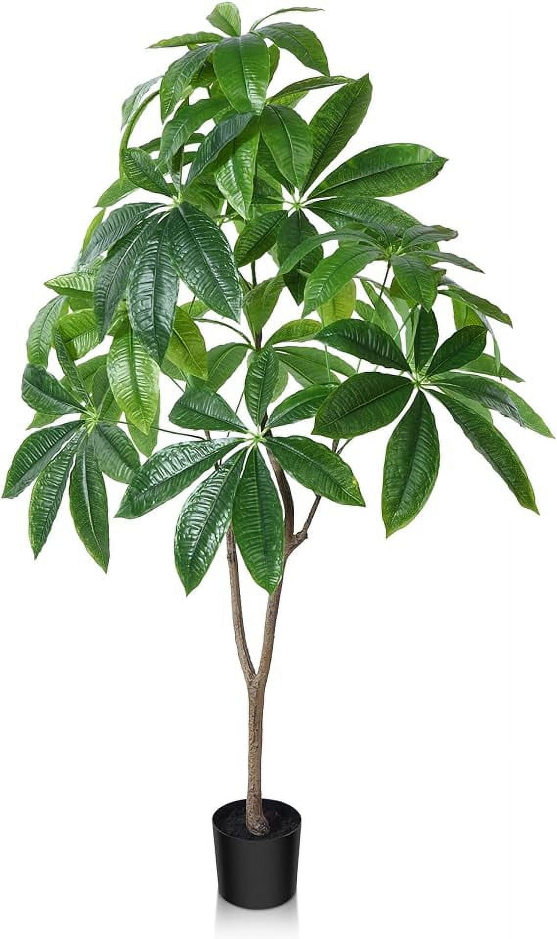SOGUYI Artificial Plants Pachira Fake Money Tree 4FT Tall Artificial