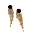 thumbnail image 1 of SOHI Blue Contemporary Drop Earrings, 1 of 5