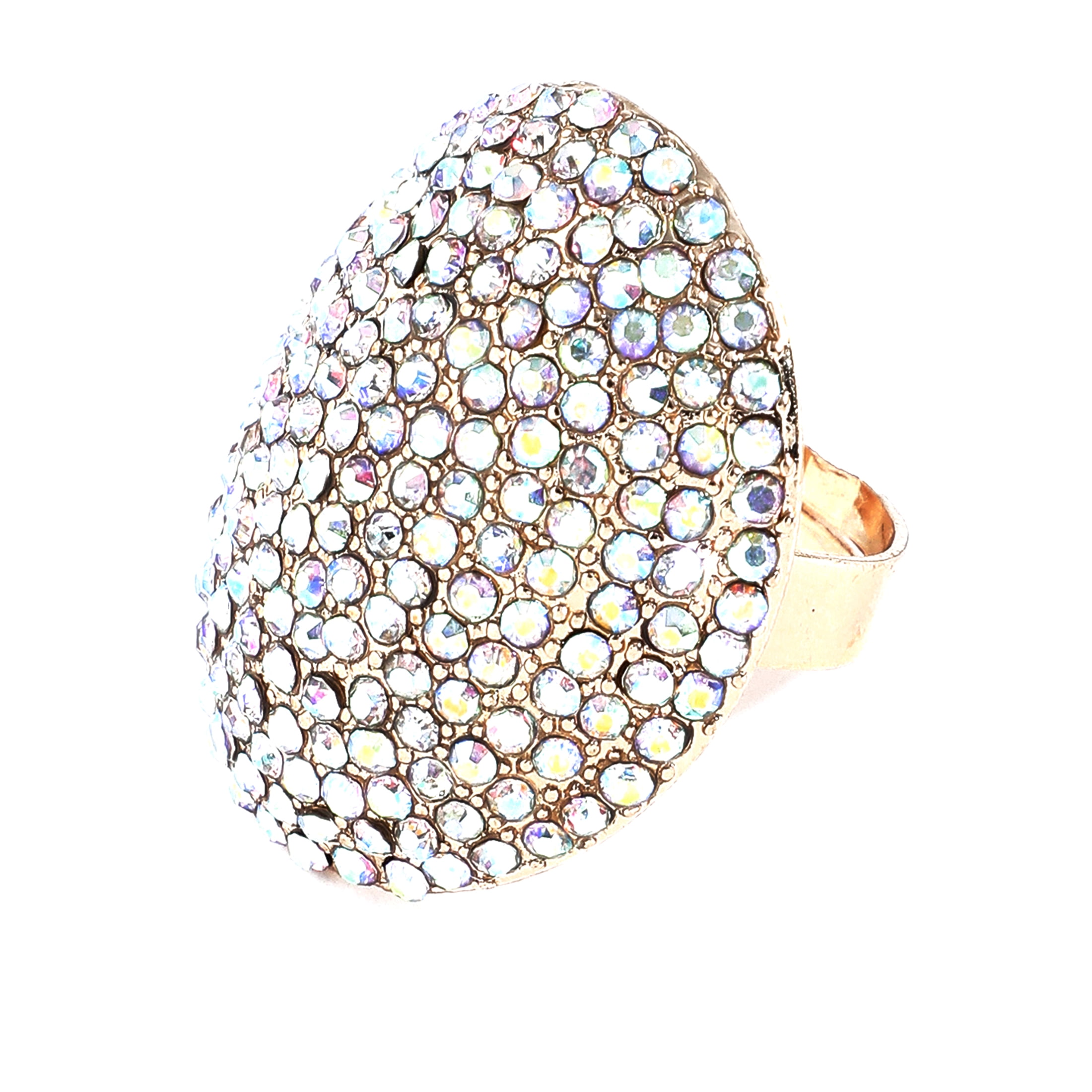 Elegant White Opal Natural Stone Ring for Women Vintage Geometric Aesthetic  Egir Hollow Open Finger Rings Trendy Jewelry Gift