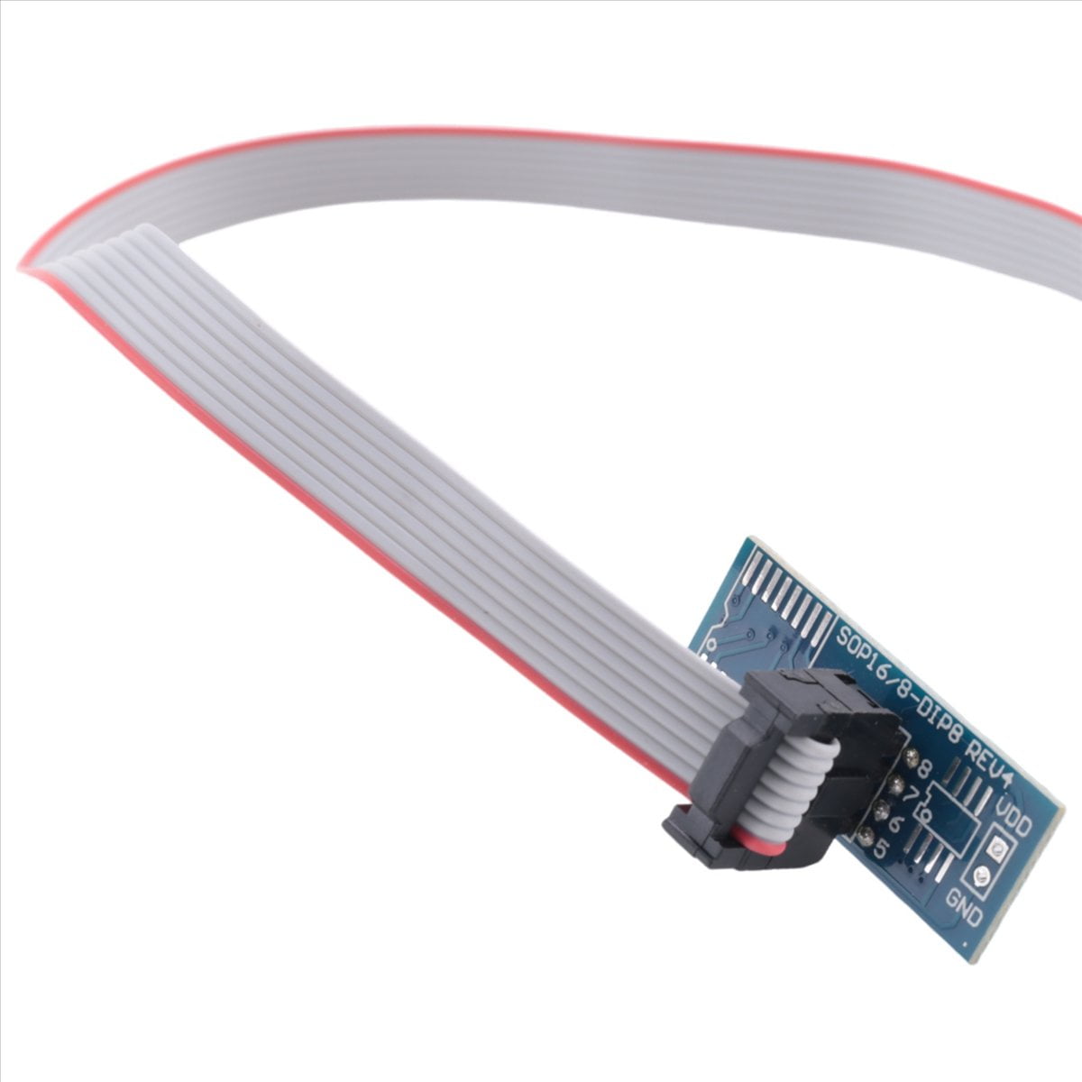 Pince Test Flash BIOS SOIC8/SOP8 Vers DIP8 – Adaptateur Pour Puces 24/25/93 Séries, Neuf