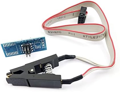 SOIC8 SOP8 IC Test Clips Socket Adapter – For BIOS/24/25/93 Programmer (China)