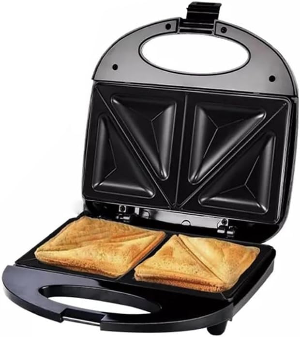SOKANY Panini Press Sandwich Maker with Indicator Lights, 750 Watt