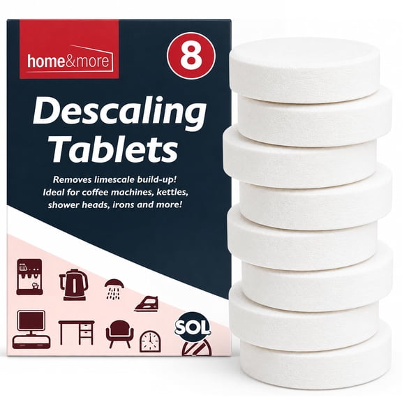 SOL 8pk Kettle Descaler Tablets - Limescale Remover Kettle Cleaner Descaler