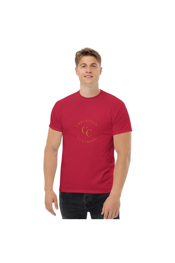SOL "CC" Men's classic tee (Cardinal, XL)