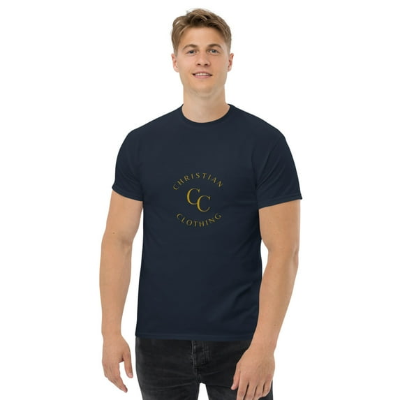 SOL "CC" Men's classic tee (Navy, 2XL)