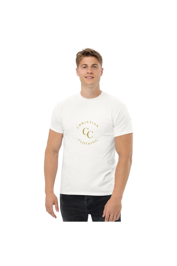 SOL "CC" Men's classic tee (White, 2XL)