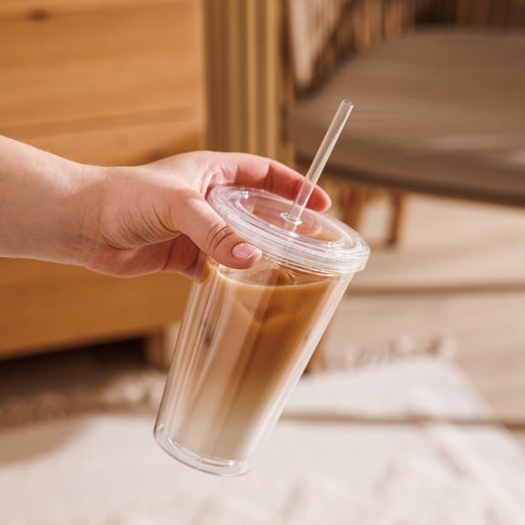 SOL Canada Clear plastic tumbler