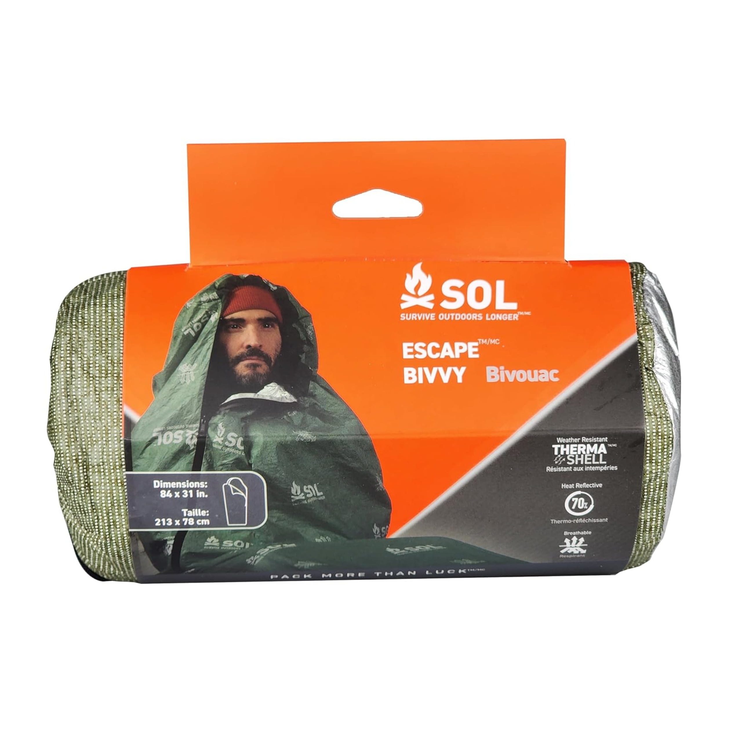 アウトドア寝具 SOL Escape BIVY Amazon.com : SOL Escape Bivvy with Hood - Emergency
