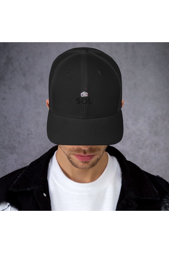 SOL Keep On Trucker Cap (Black)