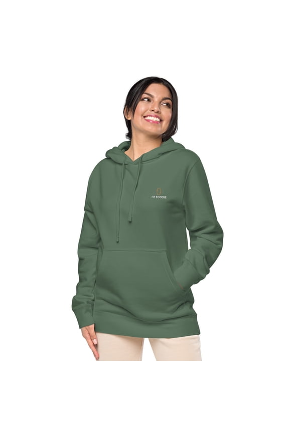 SOL LLTFF Unisex pigment dyed hoodie (Pigment Alpine Green, M)