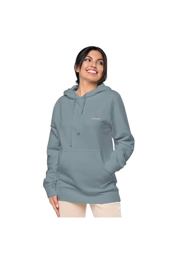 SOL LLTFF Unisex pigment dyed hoodie (Pigment Slate Blue, XL)