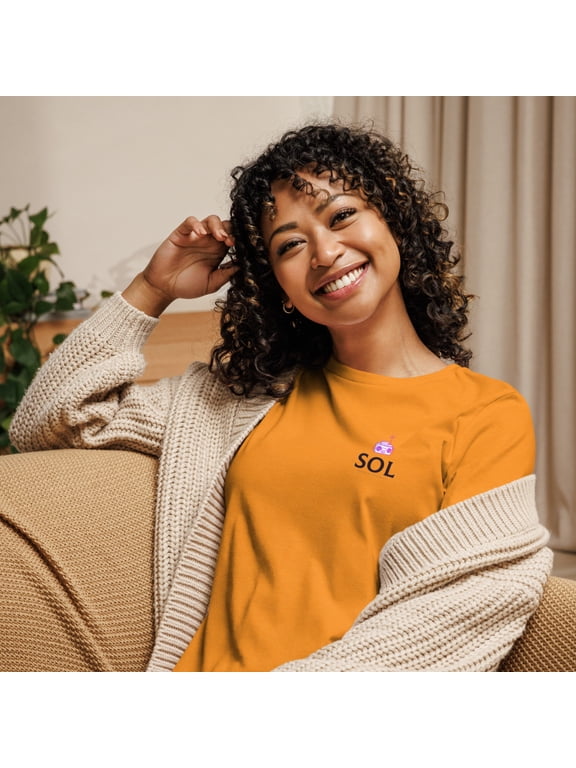 SOL Mrs President Women's Relaxed T-Shirt (Heather Marmalade, S)