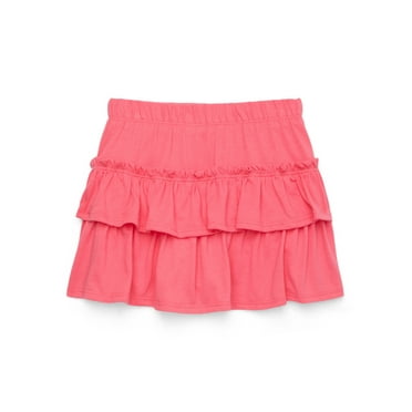 Garanimals Toddler Girl Solid Tiered Skort, Sizes 18M-5T