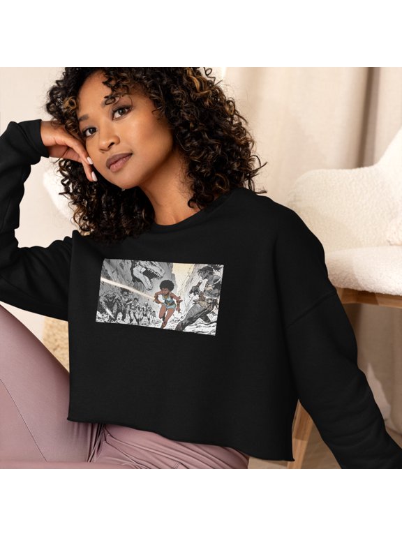 SOL She-Warrior Crop Sweatshirt (S)