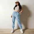 thumbnail image 1 of SOL She got it Unisex pigment-dyed sweatpants (Pigment Light Blue, M), 1 of 1