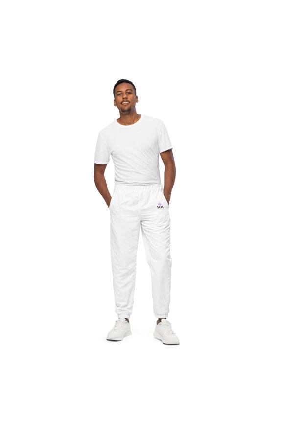 SOL We got it Unisex track pants (White, XL)