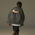 thumbnail image 1 of SOL of a Lion Unisex lightweight zip up windbreaker (Graphite, XL), 1 of 1