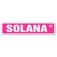 thumbnail image 1 of SOLANA Street Sign Childrens Name Room Sign | Indoor/Outdoor |  30" Wide, 1 of 5