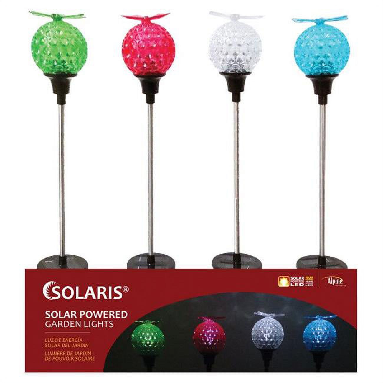 SOLAR BALL GARDEN STAKE