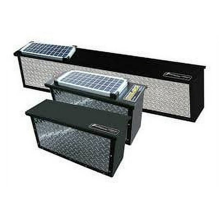 Torklift International Solar PowerArmor - Diamond Plate Aluminum for 6 12 Volt Systems