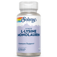 thumbnail image 1 of Solaray L-Lysine Monolaurin Immune Support Supplement, 1:1 Ratio for Immune System Function, 500 mg Each, 60-Day Money Back Guarantee, 30 Servings, 60 VegCaps, 1 of 6