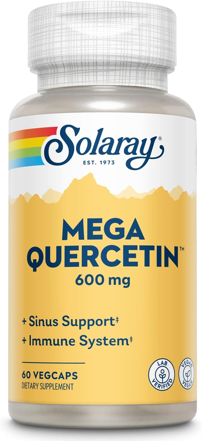 SOLARAY Mega Quercetin Healthy Cells, Heart, Circulatory & Respiratory