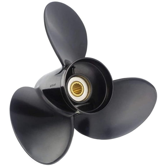 SOLAS 4111-093-09A Amita 3 Aluminum 3-Blade Propeller - RH, 9.25" Diameter x 9" Pitch, Exclusive squeeze cast process By Brand SOLAS