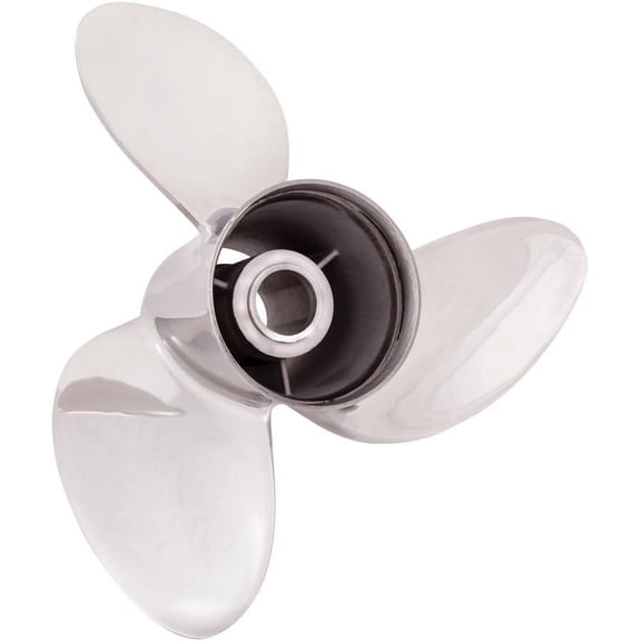 SOLAS RUBEX HR3 14.75" x 18" Pitch Standard Rotation 3 Blade Stainless Steel Boat Propeller