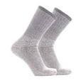 thumbnail image 1 of SOLAX Mens Merino Wool Hiking Socks Outdoor Full Cushion Warm Trail Crew Socks 2 Pairs (LG Black165), 1 of 7