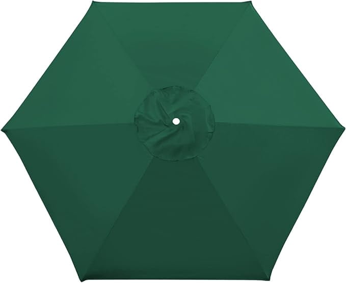 SOLAXO 8.2ft 6 Ribs Umbrella Canopy Cover Only Patio Umbrella Replacement Top