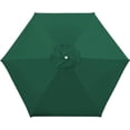 thumbnail image 1 of SOLAXO 8.2ft 6 Ribs Umbrella Canopy Cover Only Patio Umbrella Replacement Top, 1 of 6