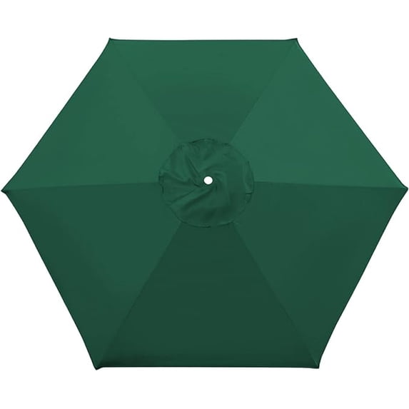 SOLAXO 8.2ft 6 Ribs Umbrella Canopy Cover Only Patio Umbrella Replacement Top